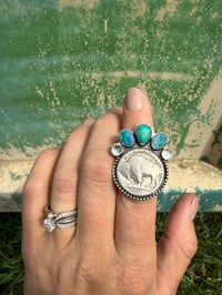 Image 4 of Buffalo Bloom Ring