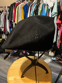 Image 2 of Kangol Black Newsboy Golf Hat