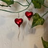 Foil Balloon Heart Earrings