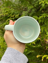 Image 4 of Marbled Porcelain Robins Egg Mug 2