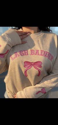 Image 1 of LASH BADDIE SWEATER
