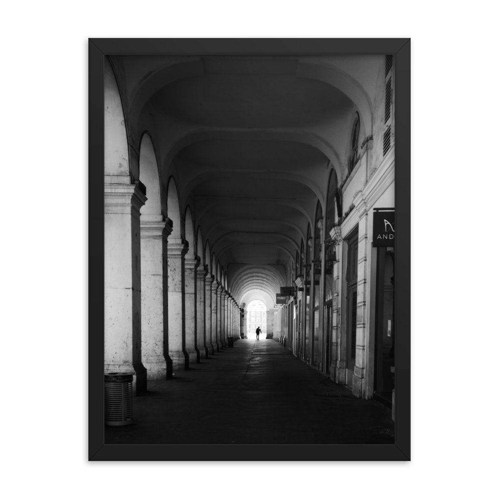 Image of Tunnel Vision - Framed print