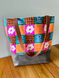 Image 1 of Fabric Tote - Retro Vibes