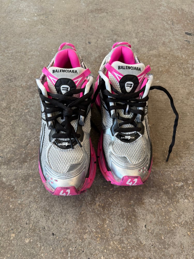 Image of Balenciaga Pink Gradient Runners