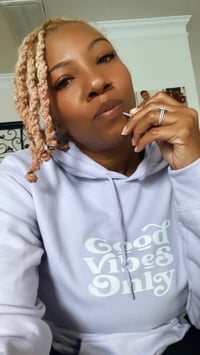 GOOD VIBES “LAVENDER” HOODIE