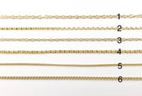Image 1 of Gold Chain Styles 