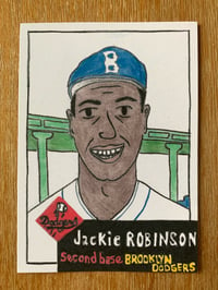 Jackie Robinson. Single Card. 