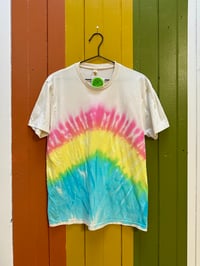Image 1 of Krusty's Kustoms Rainbow Fade Tee
