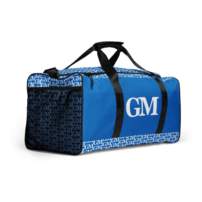 Blue Gm Duffle bag