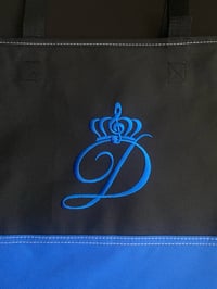 Image 2 of Last "D" Logo Royal Blue Tote Bags (Embroidered)