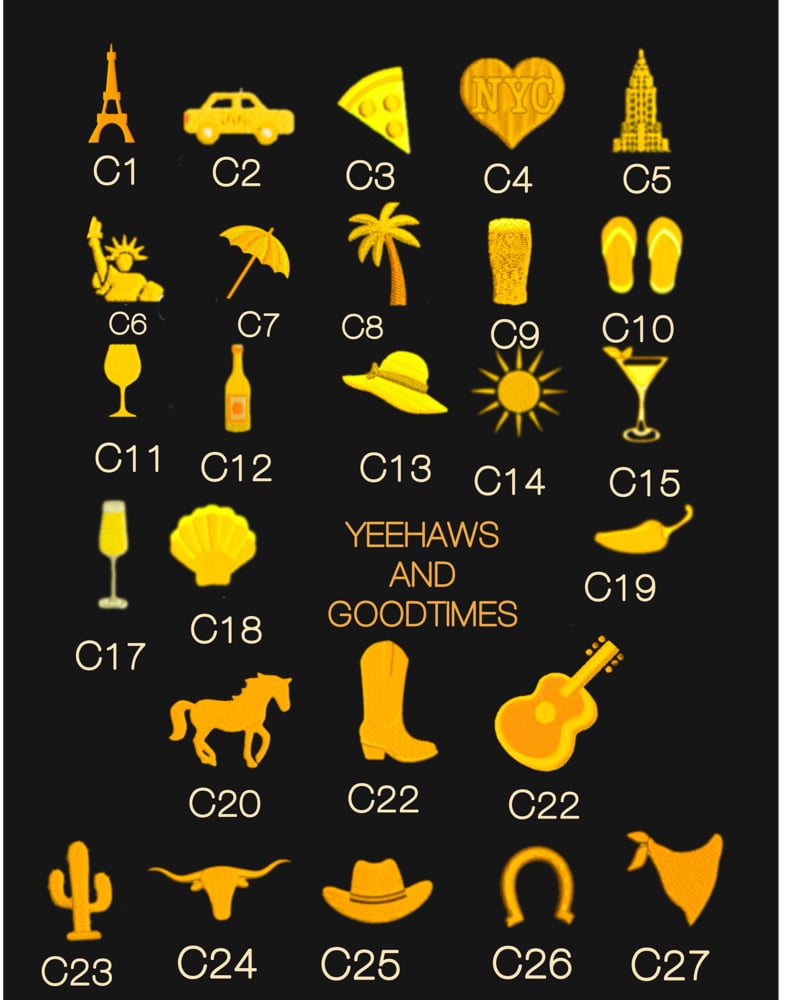 Image of Charm necklace embroidered sweater (pick n mix charms)