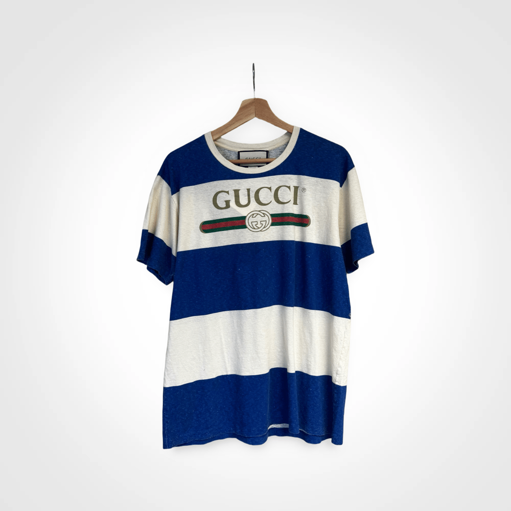 Image of Gucci SS20 Royal Striped Tee