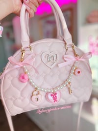 Image 1 of Key to My Heart Purse Chain 