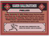 Image 2 of Karen Ballsnatcher Baseball Card