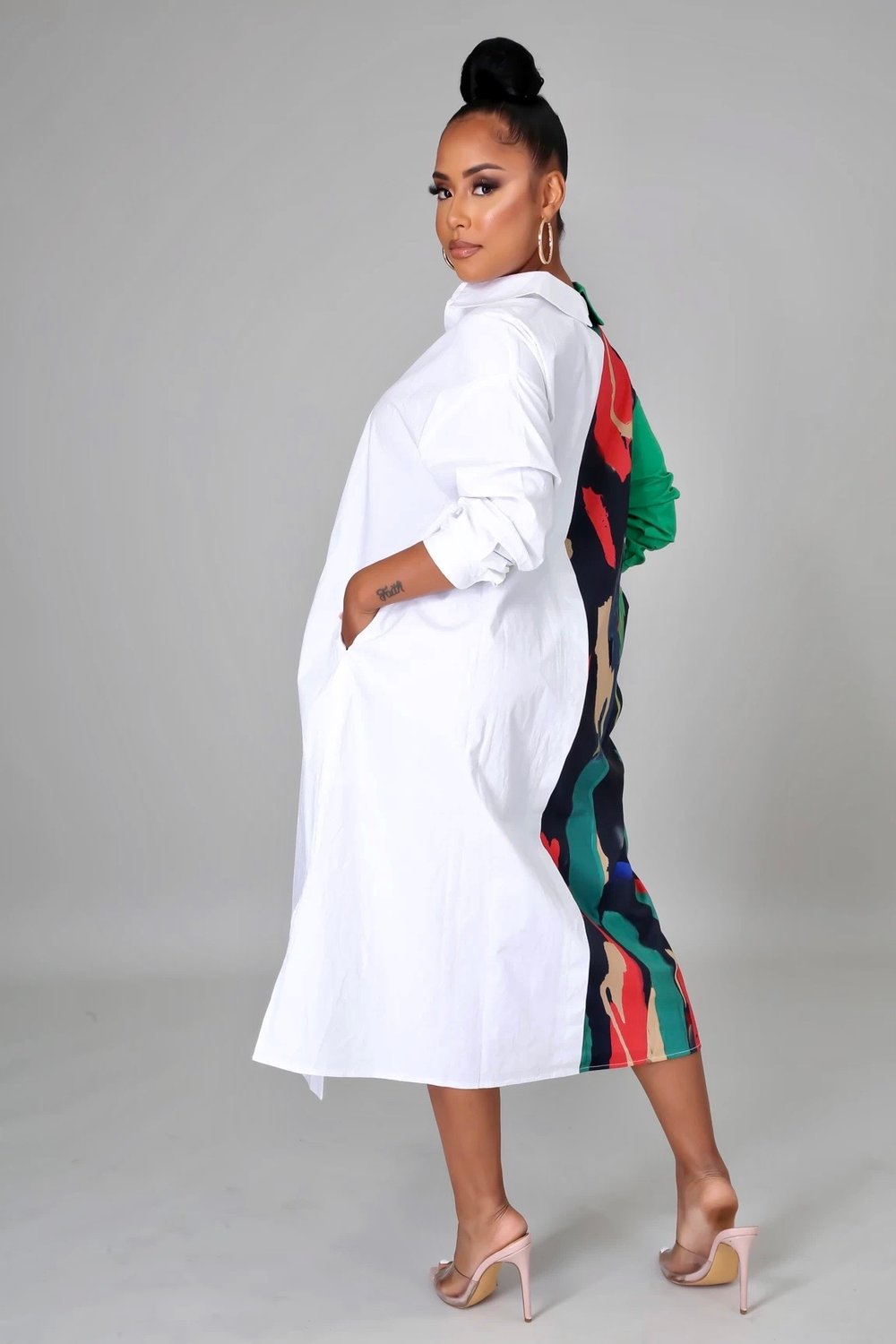 Image of CALLA MIDI DRESS