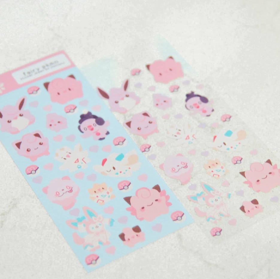 Image of Fairy PK Deco Sheet