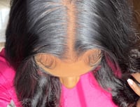 Image 4 of 24 inch BODY WAVE KNOTLESS LACE CLOSURE WIG 