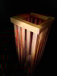 Image 1 of Heart Rimu Lamp Square