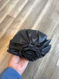 Image 1 of Black boo hat 