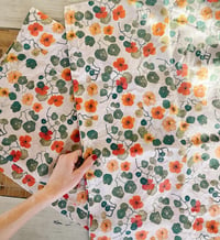 Image 1 of Nasturtium Linen Pillowcases 