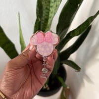 Tiare Mouse Badge Reel