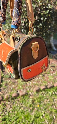 Image 4 of Mini Orange & Camo Gorg girl speedy with matching hat