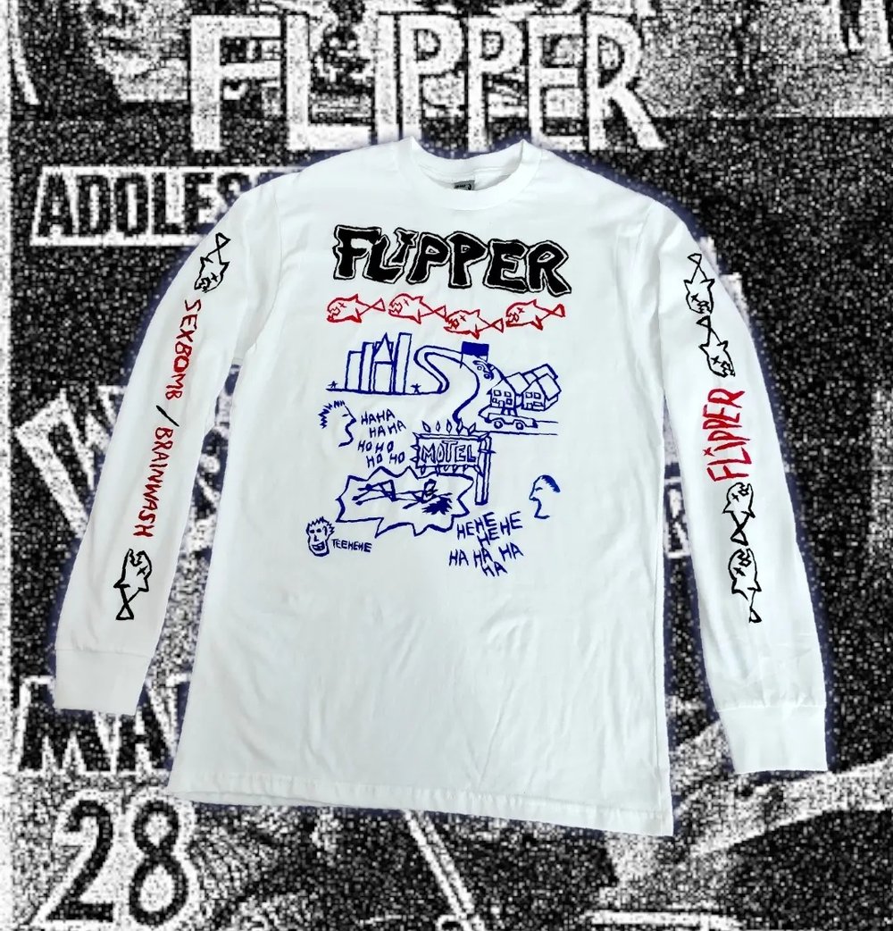 Flipper handpainted longsleeve