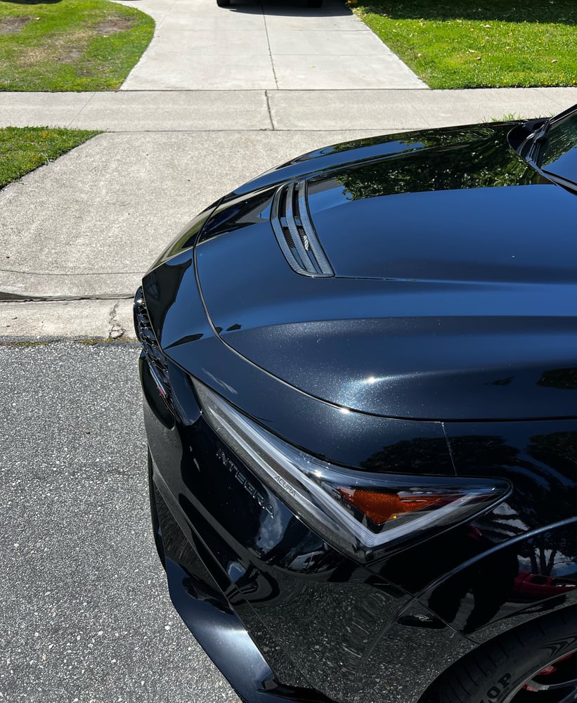 Image of AEROCARBON- ACURA INTEGRA TYPE S (DE5) HOOD SCOOP 