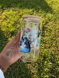 Image 3 of Summertime Bluez Glass Can