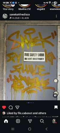 Image 2 of blue blsck purple