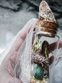 Image 2 of ((( RESERVED )))Japanese mud kipper with jade sea turtle and blue pearl