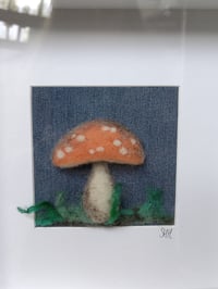 Image 6 of Fibre Art Toadstools 