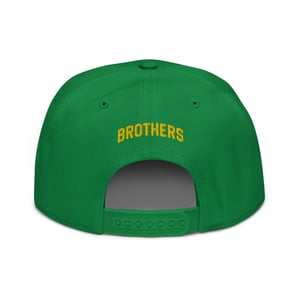 Image of MB Logo Green Snapback Baseball Hat