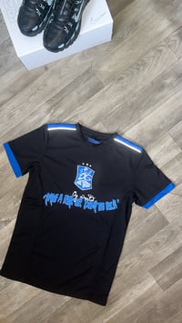 Image 3 of OG World Baller d’Élite- activefit T shirt Royal Blue 