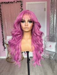 Image 6 of magenta bangs (ready to ship)