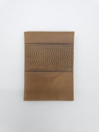 Image 9 of Leather Wallets - Olive print 