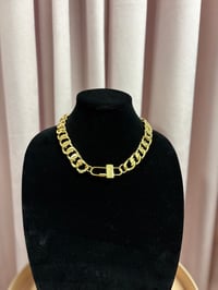 Image 5 of G Chunky Chain Necklace