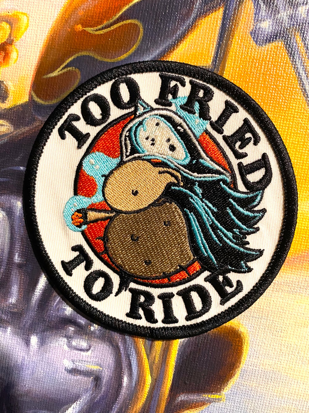 Image of Too Fried Patch