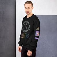 Image 3 of True Colors Pride Unisex Sweatshirt