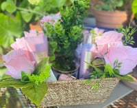 Image 1 of 🤍 Cozy Pastel Gift Basket! <3
