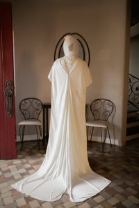 Image 5 of 1970s Dress & Scarf Set