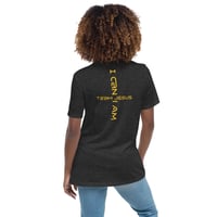 Image 20 of I Can I Am 'Jesus Is King" Women's Relaxed T-Shirt