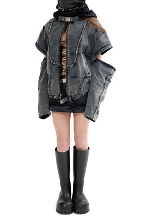 Image of K16CH1 - Biker Denim Jacket