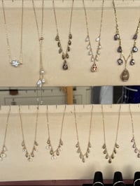 Image 2 of Cat cone pearl necklace 