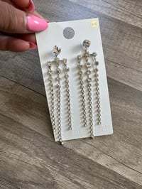 New rhinestone earrings 