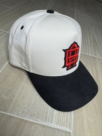 Image 2 of AB Monogram Logo - Natural/ Black Suede Brim