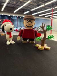 Charlie Chunk with Snoopy and Tree
