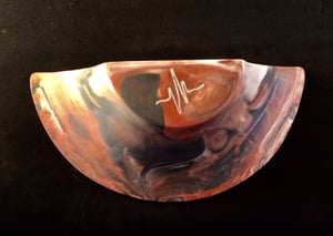 Image of Wired Ramps Half Volcano, (Dark Grey, White and Red)