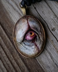Image 17 of Pennywise Eye glow in the dark pendant OOAK
