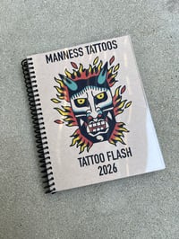 Image 1 of (PHYSICAL) 2026 TATTOO FLASH BOOK 